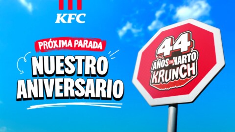 KFC celebra su aniversario 44 buscando afortunados que puedan ganar pollo gratis por un año KFC 44 Portada Prensa 1920x1080 1 480x270