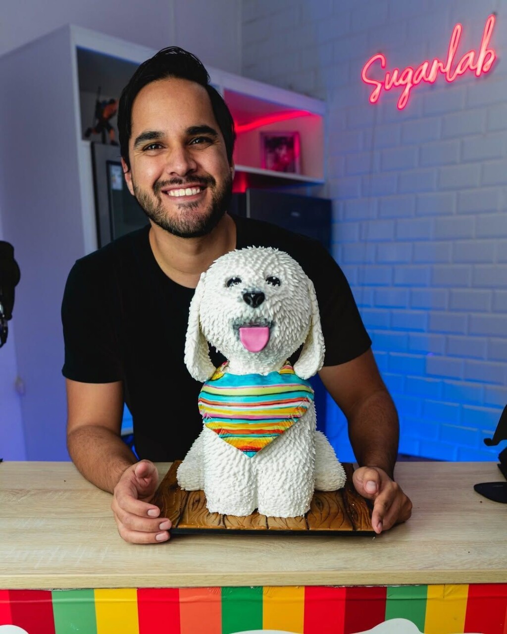 SugarLab crea tortas hiperrealistas de perros que conquistan a los dueños de mascotas IMG 20250721 WA0001 1024x1280